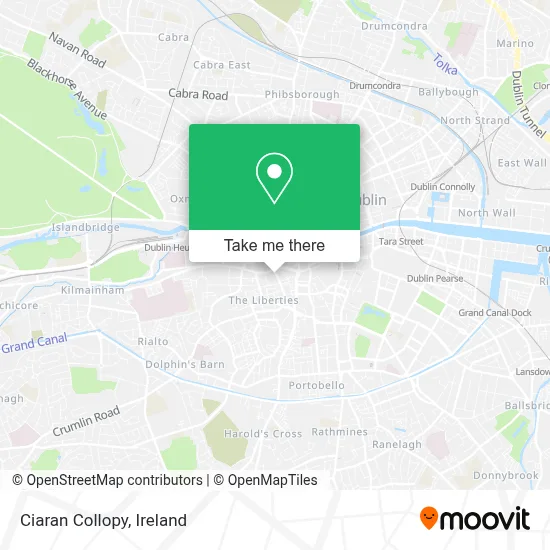 Ciaran Collopy map
