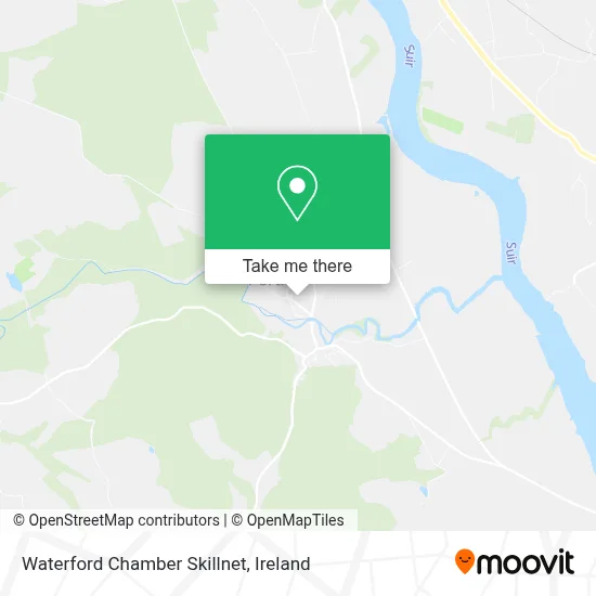 Waterford Chamber Skillnet map