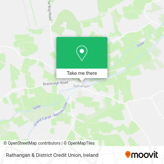 Rathangan & District Credit Union map