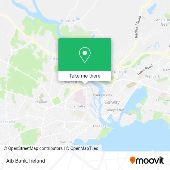 Aib Bank map