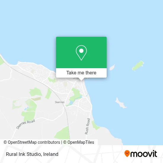 Rural Ink Studio map