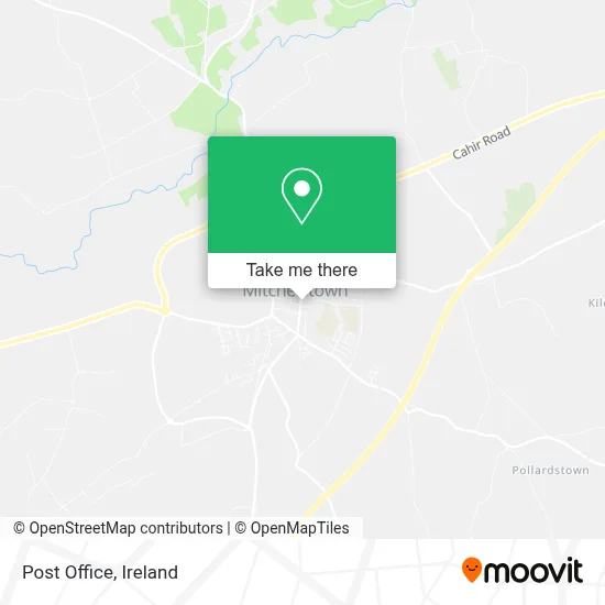 Post Office map