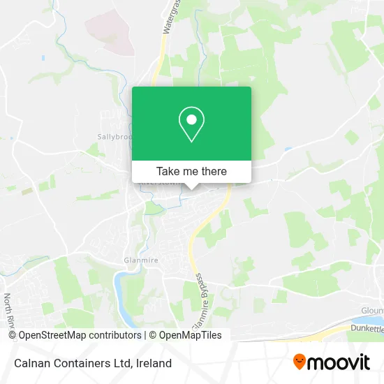 Calnan Containers Ltd map