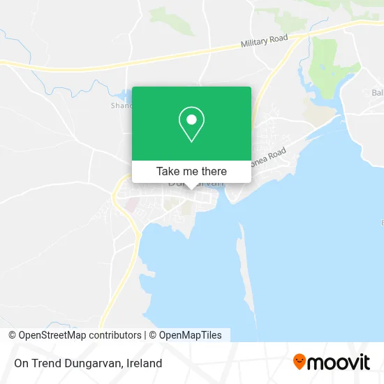 On Trend Dungarvan map