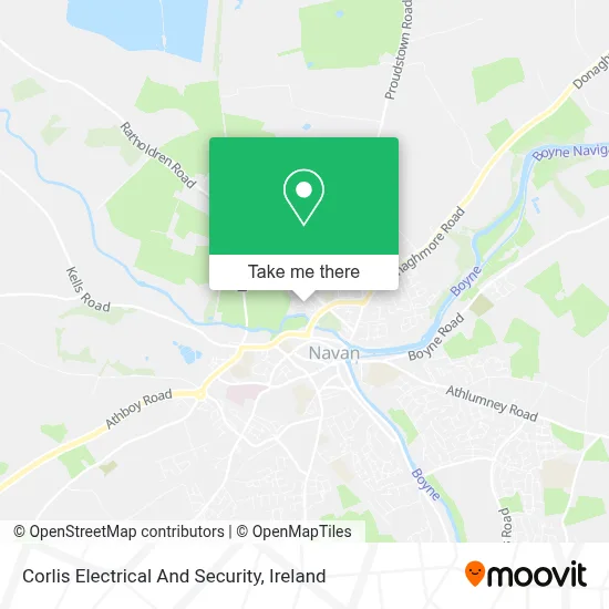 Corlis Electrical And Security map