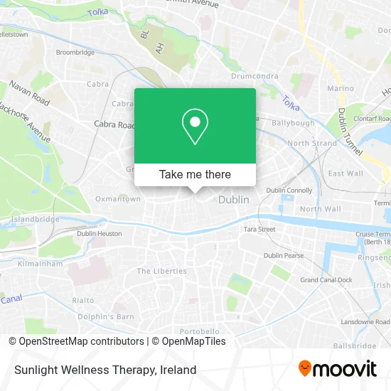 Sunlight Wellness Therapy map