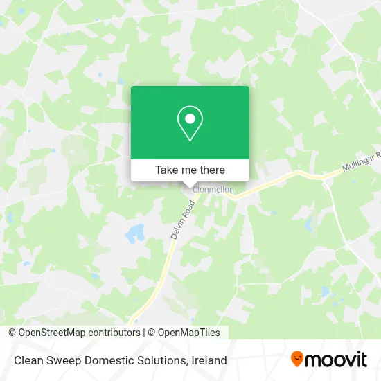 Clean Sweep Domestic Solutions map