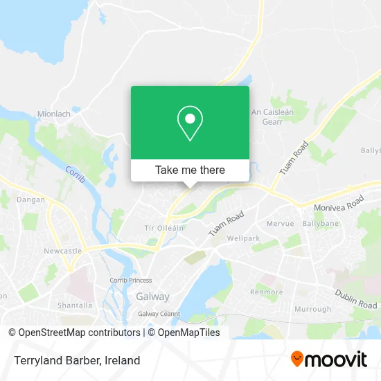 Terryland Barber map