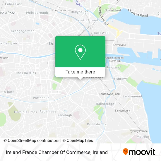 Ireland France Chamber Of Commerce map
