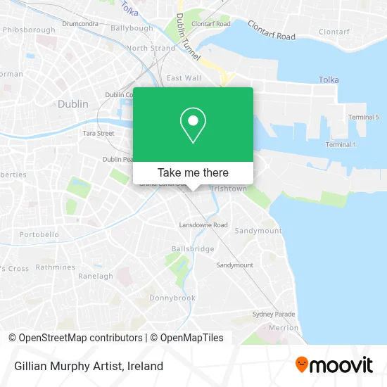 Gillian Murphy Artist map