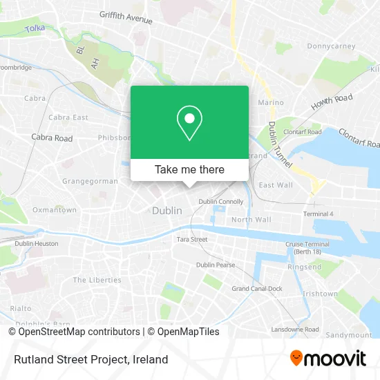 Rutland Street Project map