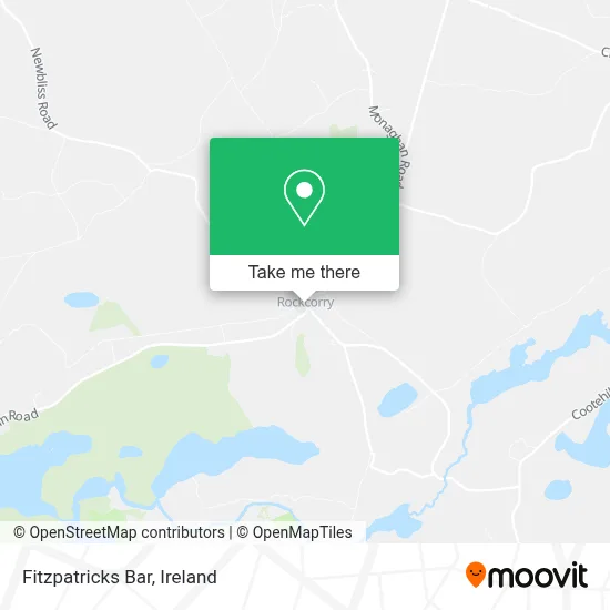 Fitzpatricks Bar map