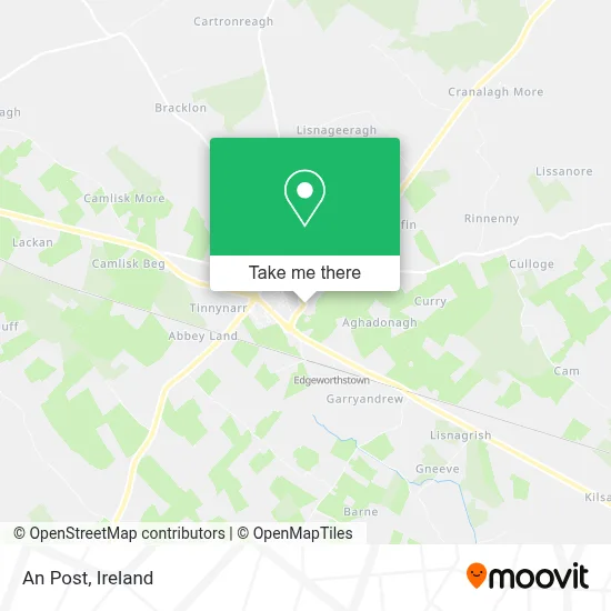 An Post map