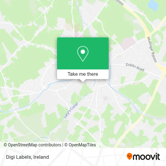 Digi Labels map