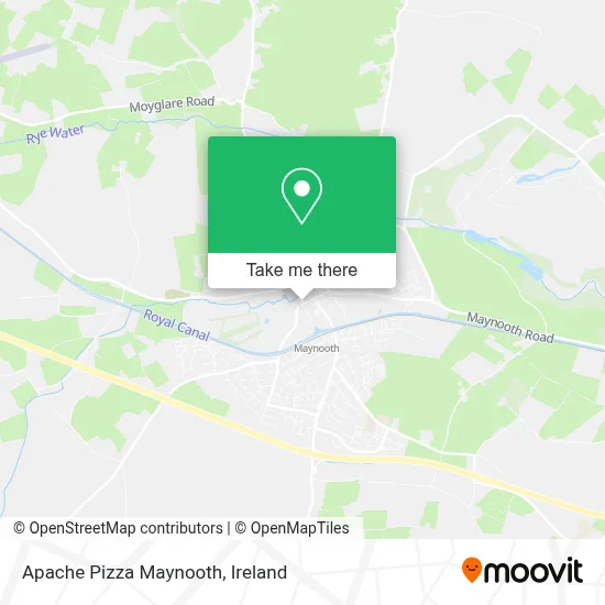 Apache Pizza Maynooth map