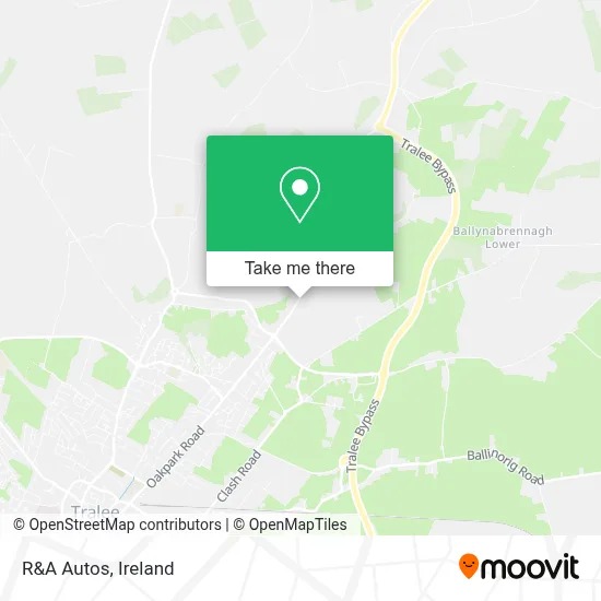 R&A Autos map