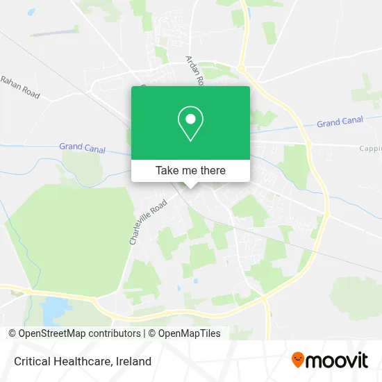Critical Healthcare map
