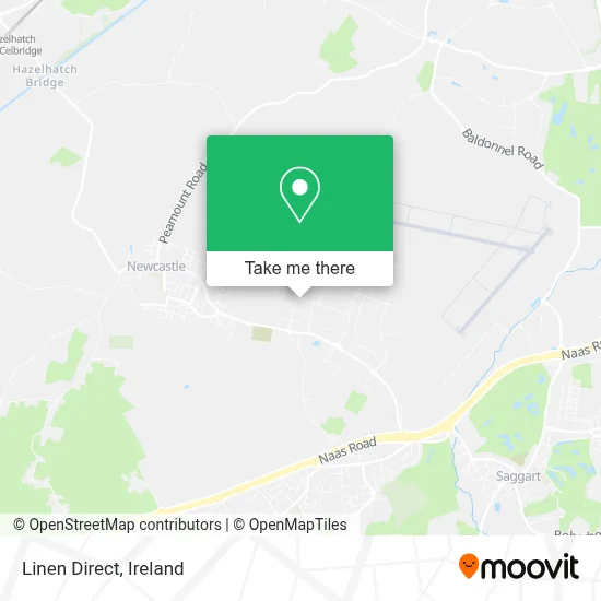 Linen Direct map