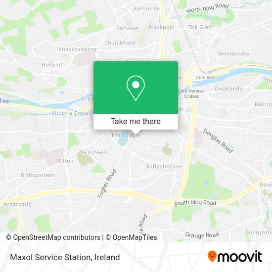 Maxol Service Station map