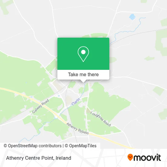 Athenry Centre Point map