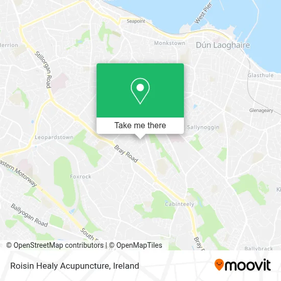 Roisin Healy Acupuncture map