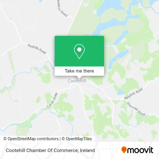 Cootehill Chamber Of Commerce map