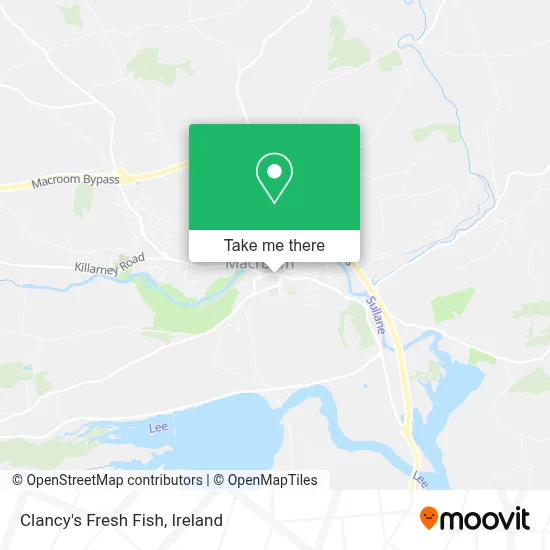 Clancy's Fresh Fish map