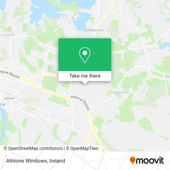 Athlone Windows map