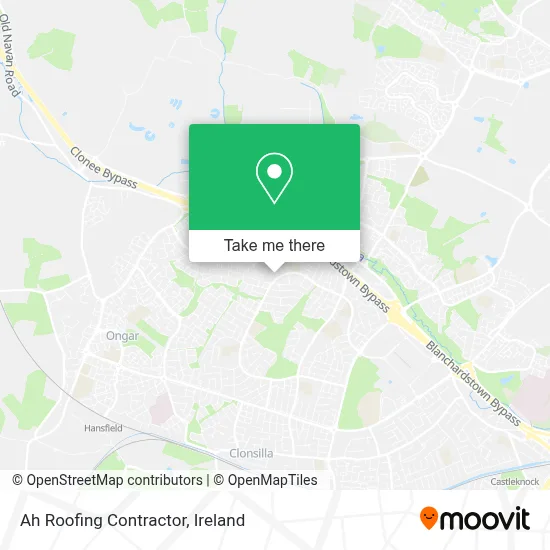 Ah Roofing Contractor map