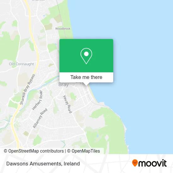 Dawsons Amusements map