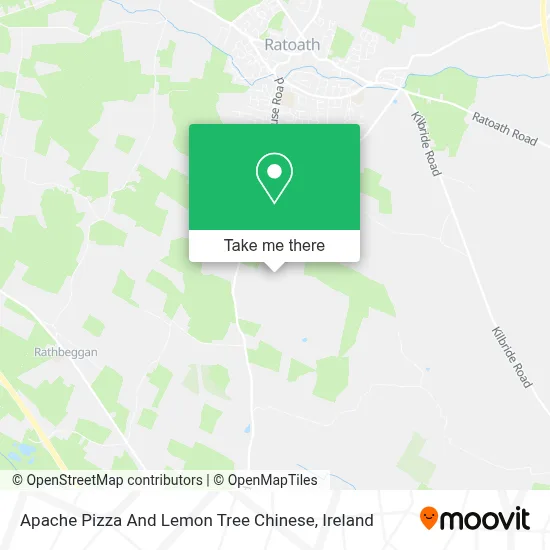 Apache Pizza And Lemon Tree Chinese map