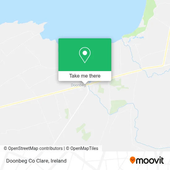 Doonbeg Co Clare map