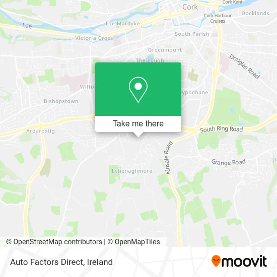 Auto Factors Direct map