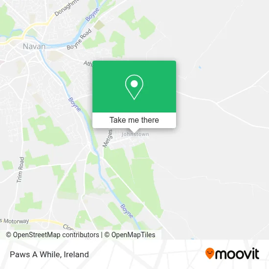 Paws A While map