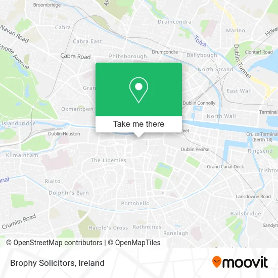 Brophy Solicitors map