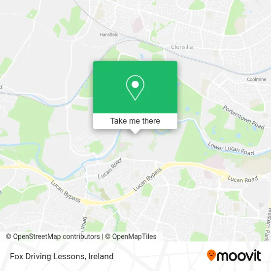 Fox Driving Lessons map