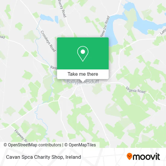 Cavan Spca Charity Shop map