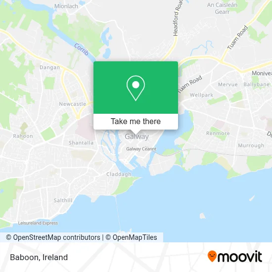 Baboon map