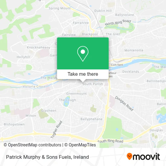 Patrick Murphy & Sons Fuels map