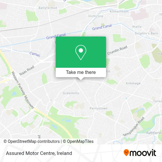 Assured Motor Centre map