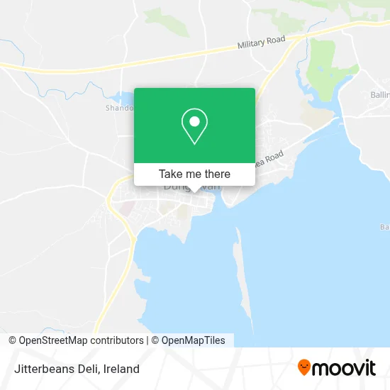Jitterbeans Deli map
