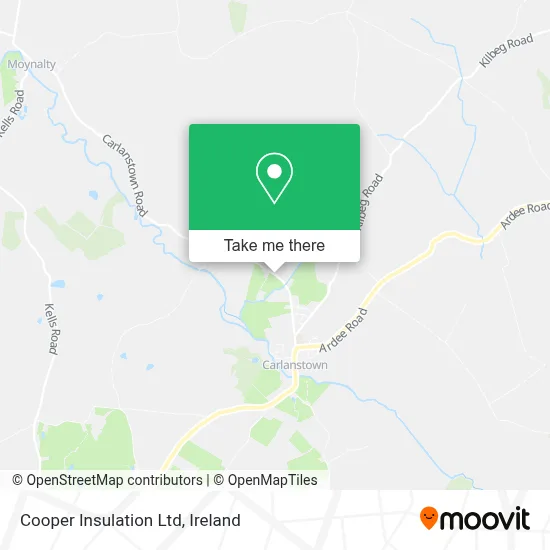 Cooper Insulation Ltd map