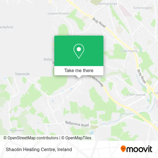 Shaolin Healing Centre map