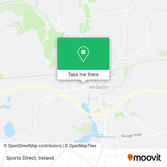 Sports Direct map