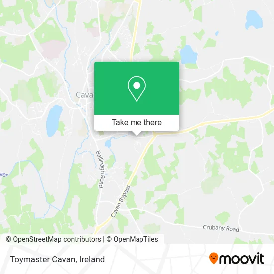 Toymaster Cavan map