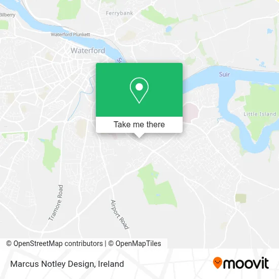 Marcus Notley Design map
