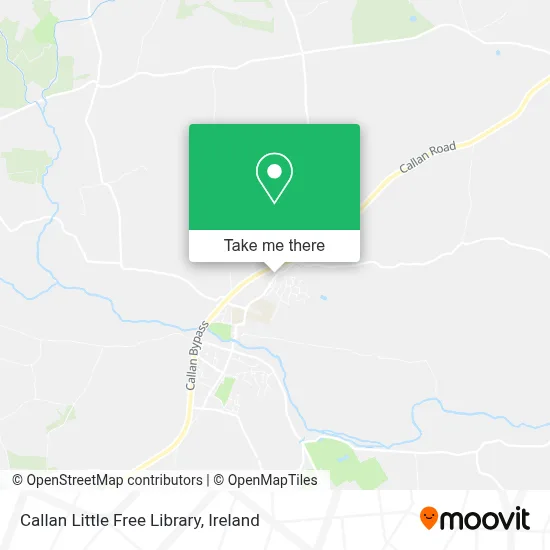 Callan Little Free Library map