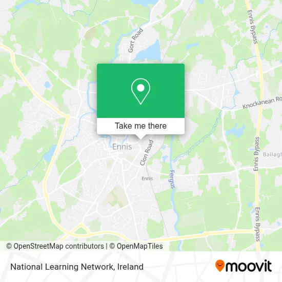National Learning Network map