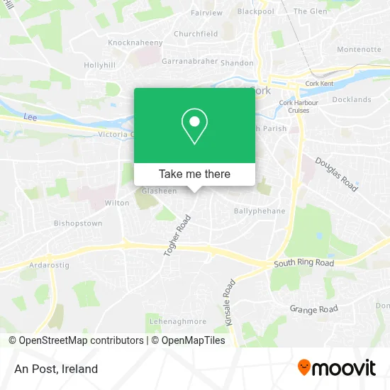 An Post map