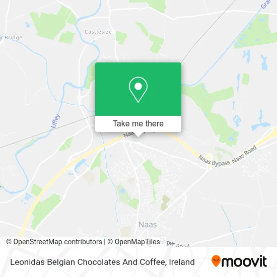 Leonidas Belgian Chocolates And Coffee map